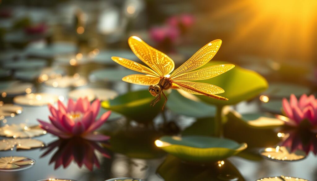 gold dragonfly spiritual meaning