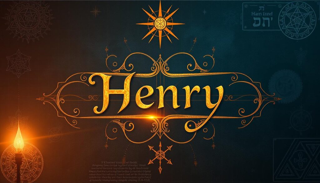 henry name ancient hebrew symbolism