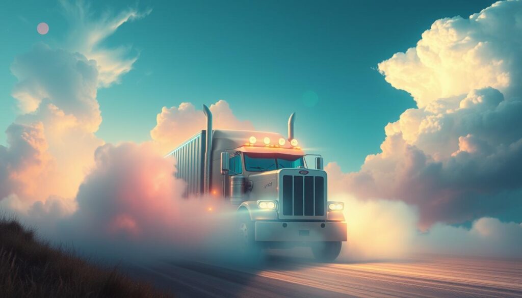 spiritual meaning of driving a truck in a dream